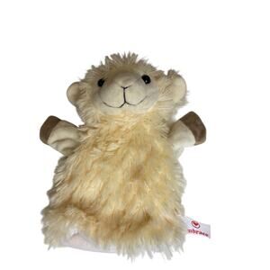 Embrace Plush Hand Puppet Sheep Ivory Stuffed Animal